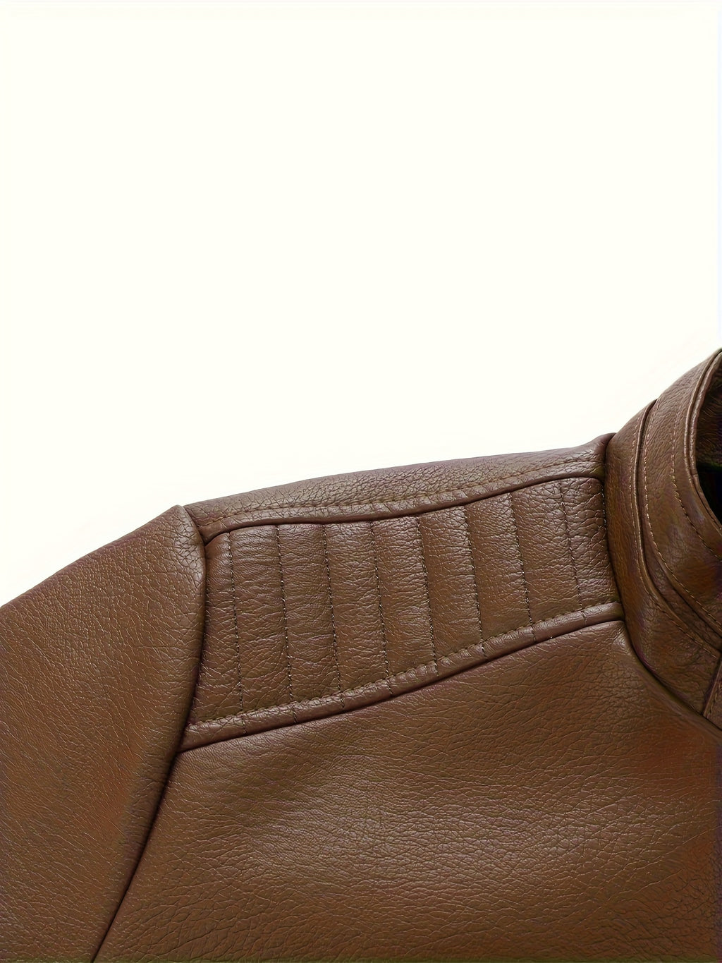 Men's Retro Jacket with Lining - Full-Zip Warm Brown Coat, Stand Collar & Zippered Pockets, Soft Shell Casual to Semi-Formal Outerwear for Everyday & Special Occasions ( Lining, Hand Wash/Dry Clean), Jackets for Men, Formal J