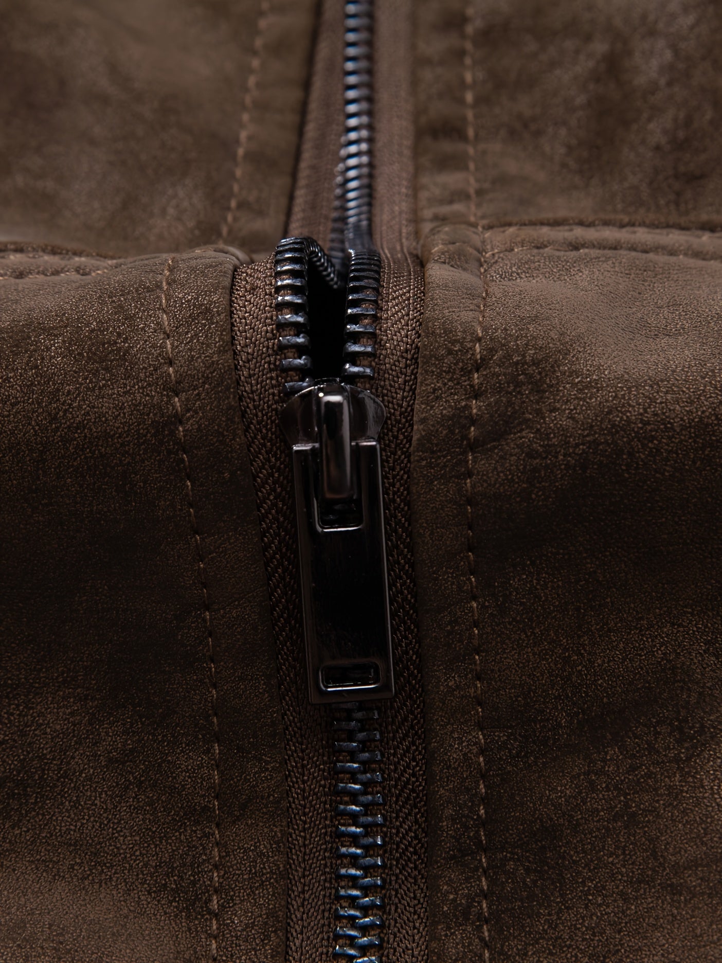 Men'S Motorcycle Jacket - Black Biker Coat with Zipper Closure, Stand Collar, Non-Stretch Fabric - Lightweight Windproof Outerwear for Riding, Commuting, Casual Outdoors - Easy-Clean Motorcycle Rider Jacket, Motorcycle Gear,