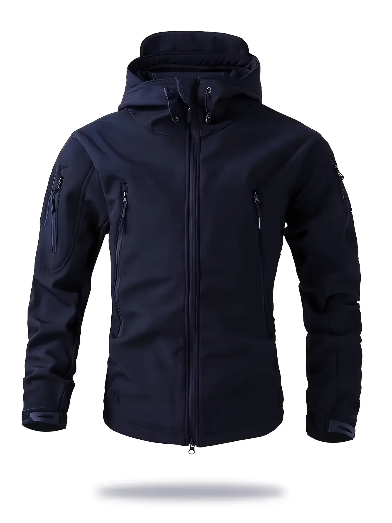 Men'S Coldproof Softshell Jacket & Pants Set - All-Season Outdoor Skiing, Hiking, Cycling, Fishing - Windproof, High Quality, Full-Zip Hooded Design with Multiple Pockets, Machine Washable () - Ideal For Winter Sports & Casua