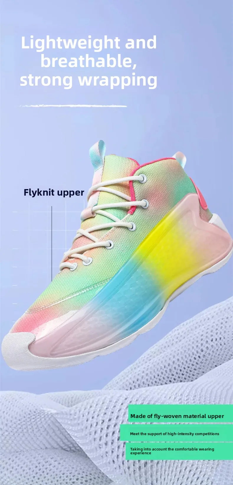 New Basketball Shoes for Men And Women Youth Shock Absorption Wear Resistant Practical Running Shoes Sports Shoes Battle Boots F