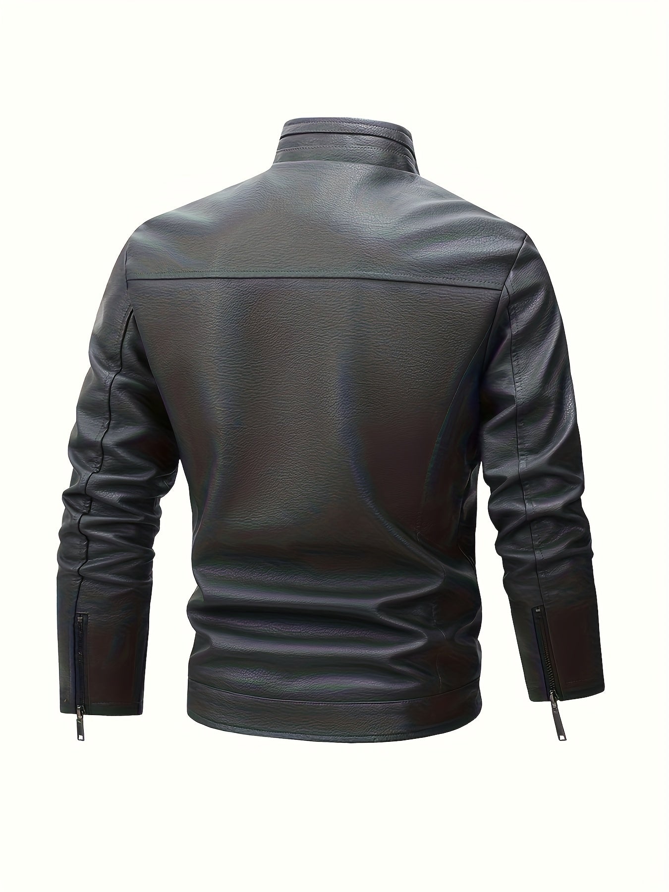 Men's Retro Jacket with Lining - Full-Zip Warm Brown Coat, Stand Collar & Zippered Pockets, Soft Shell Casual to Semi-Formal Outerwear for Everyday & Special Occasions ( Lining, Hand Wash/Dry Clean), Jackets for Men, Formal J