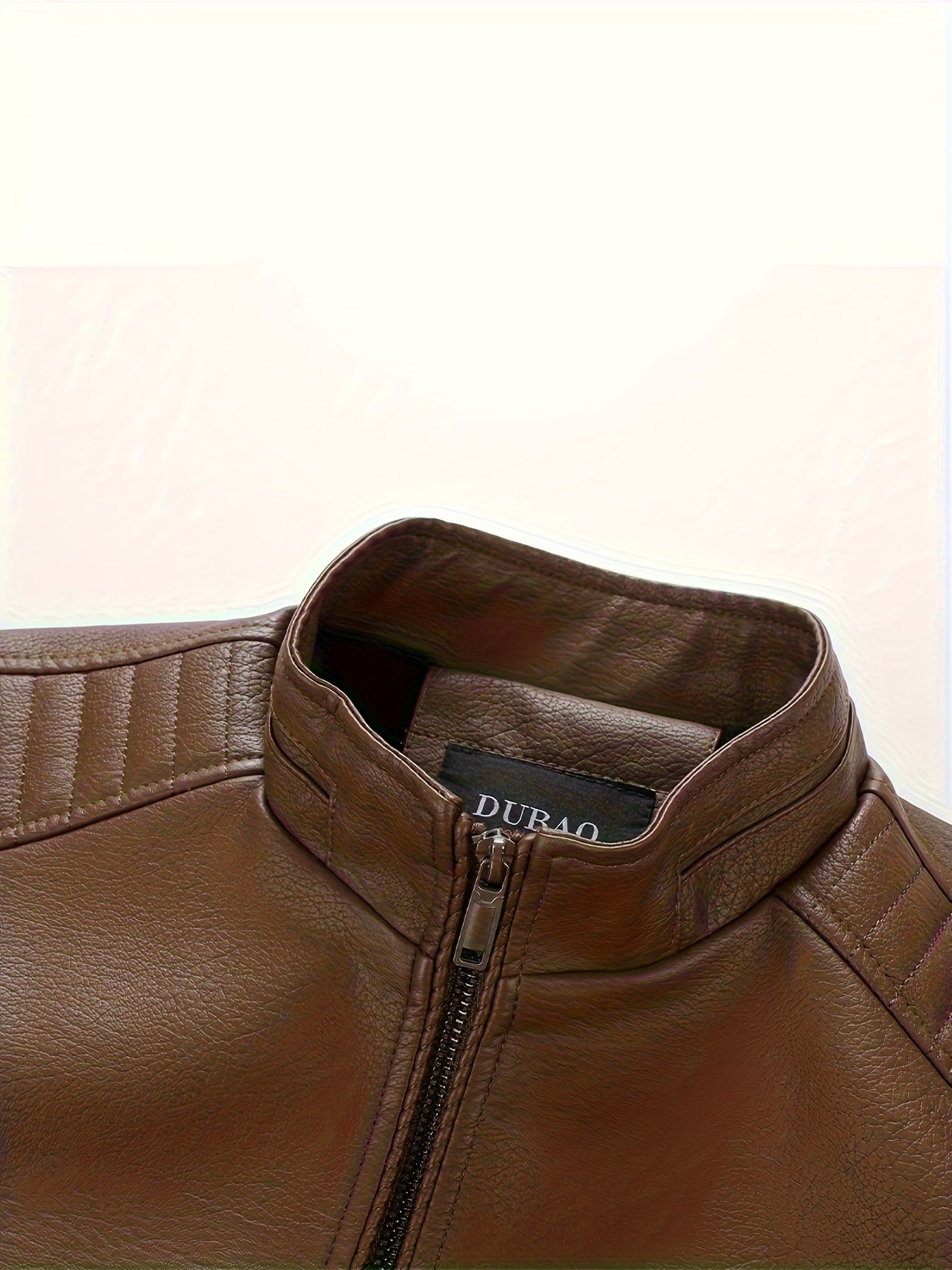 Men's Retro Jacket with Lining - Full-Zip Warm Brown Coat, Stand Collar & Zippered Pockets, Soft Shell Casual to Semi-Formal Outerwear for Everyday & Special Occasions ( Lining, Hand Wash/Dry Clean), Jackets for Men, Formal J